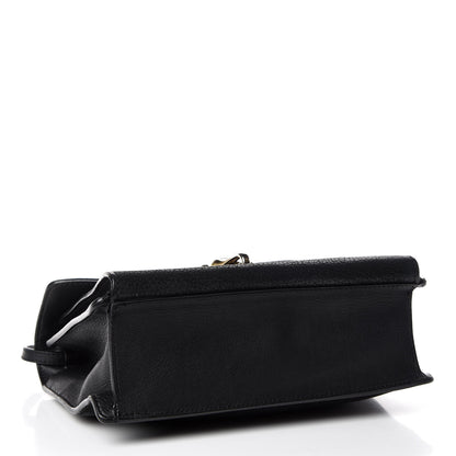 Burberry Grainy Nubuck Small Macken Crossbody Bag Black 4 of 13