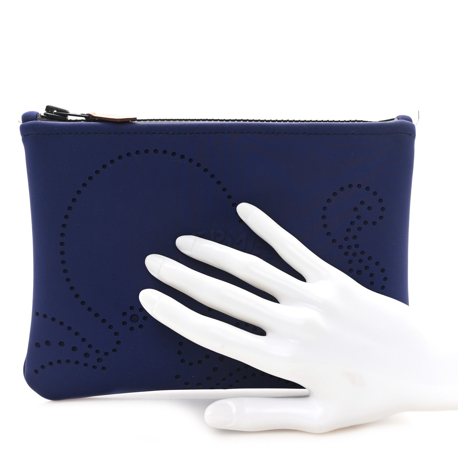Hermes Neoprene Small Neobain Poulpe Fiction Case Bleu Marine 2 of 7