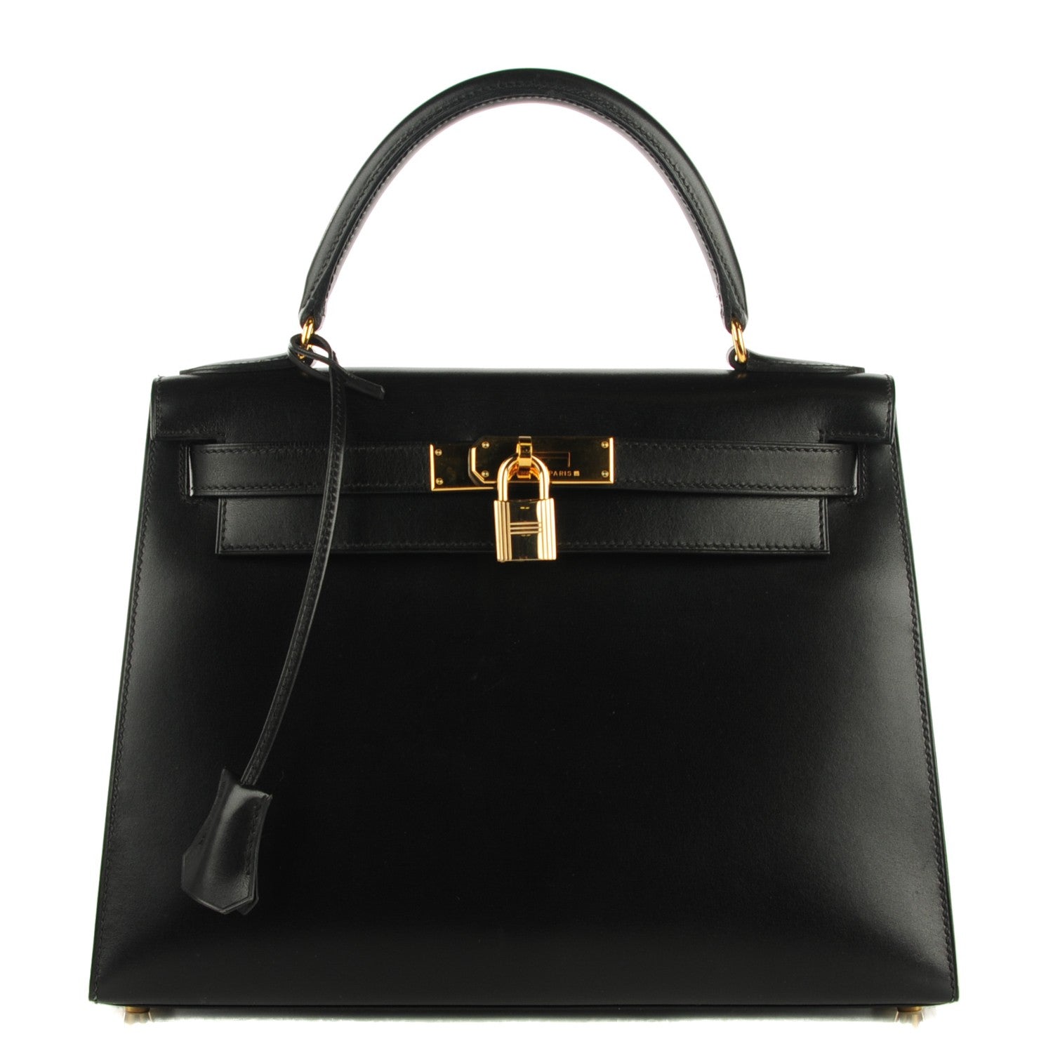 Hermes Box Kelly Sellier 28 Black 1 of 17