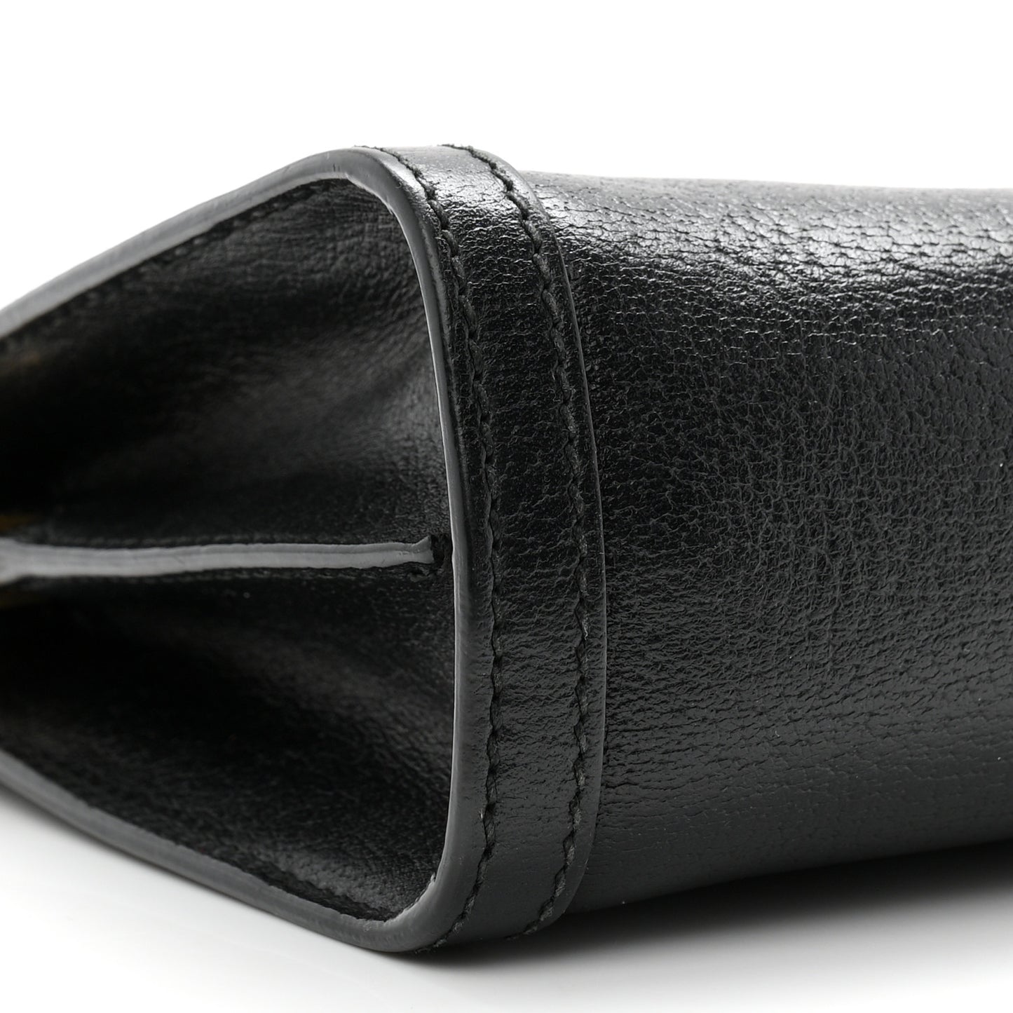 Calfskin GG Web Small Ophidia Chain Shoulder Bag Black
