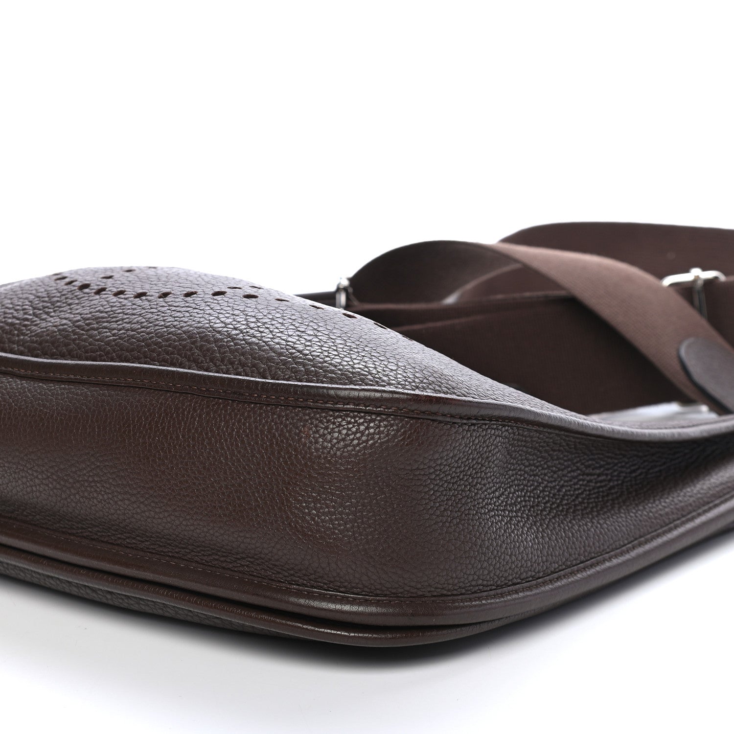 Hermes Taurillon Clemence Evelyne III PM Chocolate 8 of 8