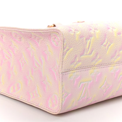 Louis Vuitton Empreinte Monogram Summer Stardust Onthego PM Pink 8 of 9