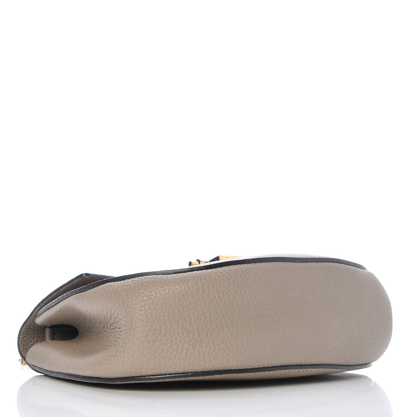 Grained Lambskin Drew Shoulder Bag Motty Grey