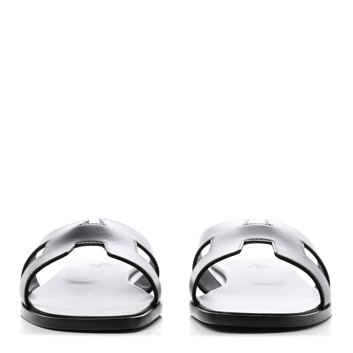 Box Calfskin Oran Sandals 39.5 Black