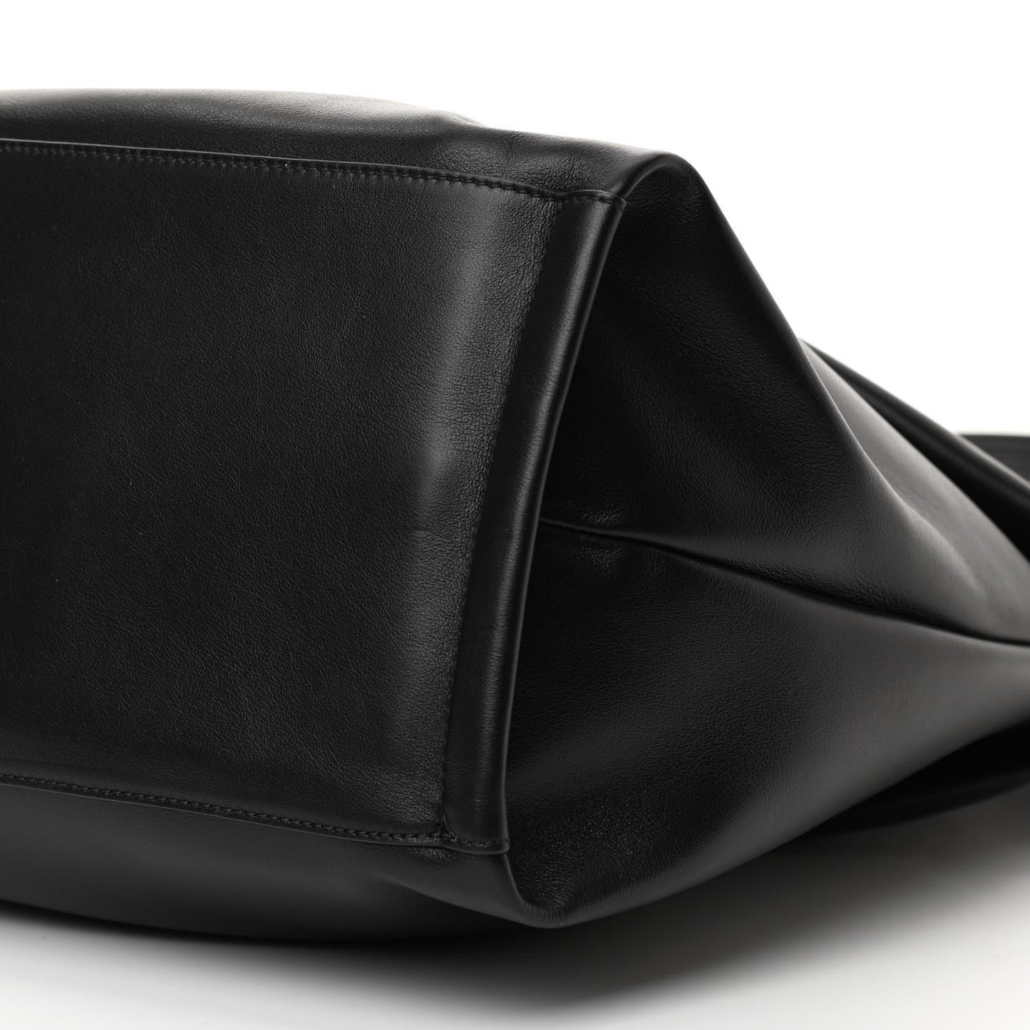 Calfskin Judy East West Tote Black