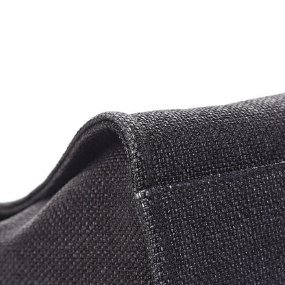 Chanel Woven Straw Raffia Large Deauville Tote Black 10 of 14