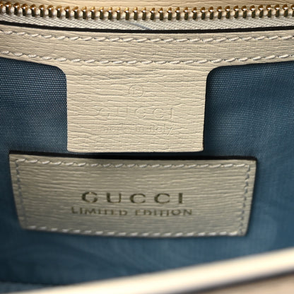 Gucci Calfskin Valentine's Day Exclusive Small Sylvie Top Handle Bag Ivory 6 of 10