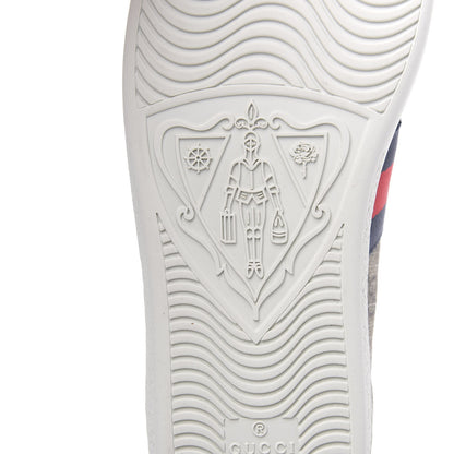 Gucci GG Supreme Monogram Womens Ace Low-Top Sneaker 37.5 Beige 7 of 9