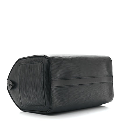 Louis Vuitton Epi Speedy 25 Black 3 of 10
