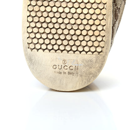 Gucci Monogram Web Sneakers 38 Yellow 7 of 11
