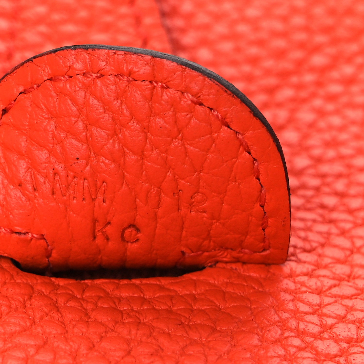 Hermes Taurillon Clemence Evelyne III PM Orange Poppy 7 of 10