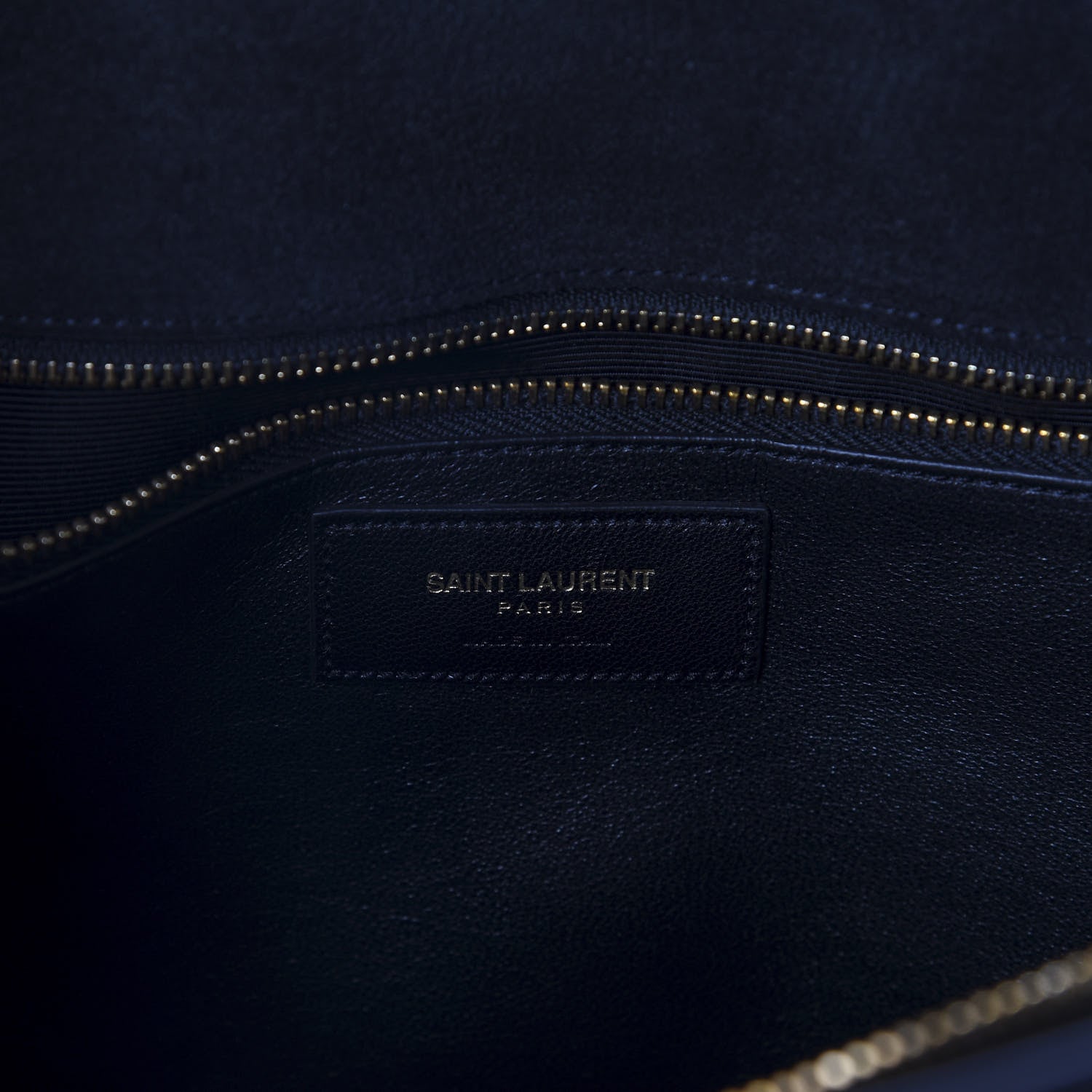 Saint Laurent Suede Fringe Small Sac De Jour Black 6 of 9