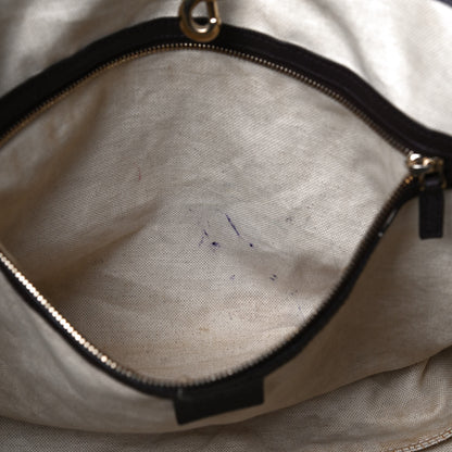Gucci GG Supreme Monogram Medium Nice Tote Dark Brown 21 of 23
