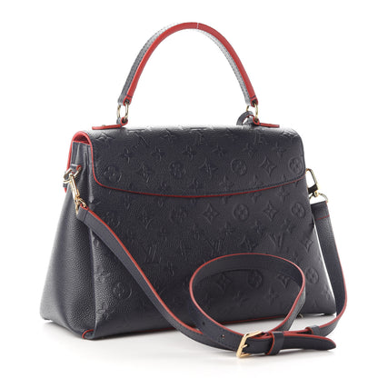 Louis Vuitton Empreinte Georges MM Marine Rouge 3 of 10