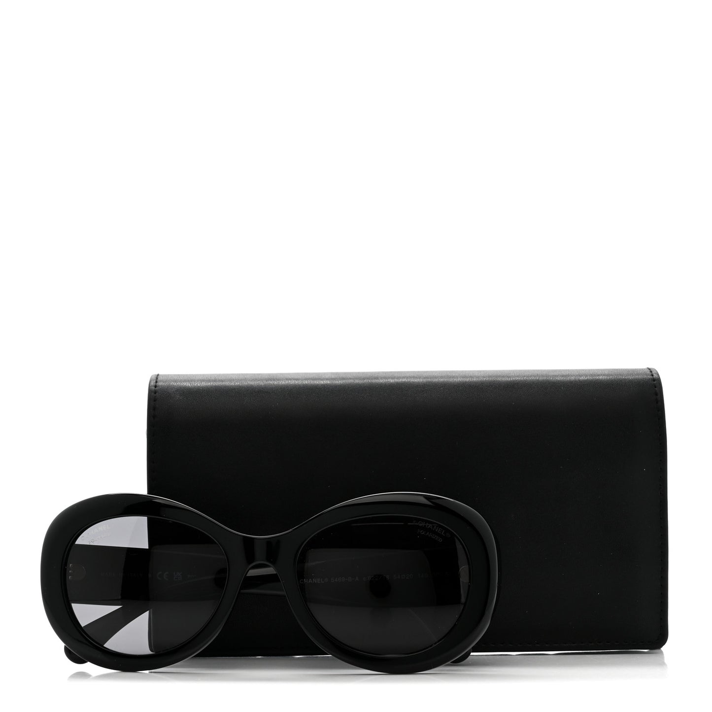 Acetate Polarized CC Sunglasses 5468-B-A Black