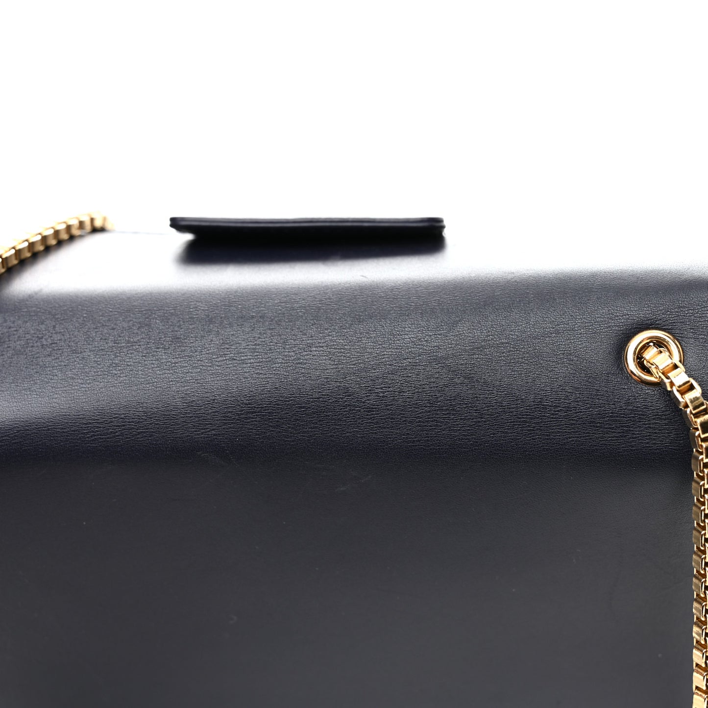 Calfskin Thalia Flap Shoulder Bag Black
