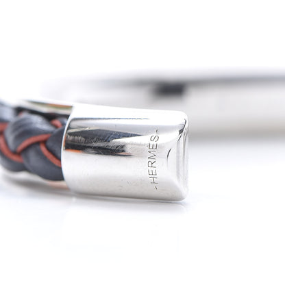 Hermes Tadelakt Braided Kyoto Cuff 4 of 6
