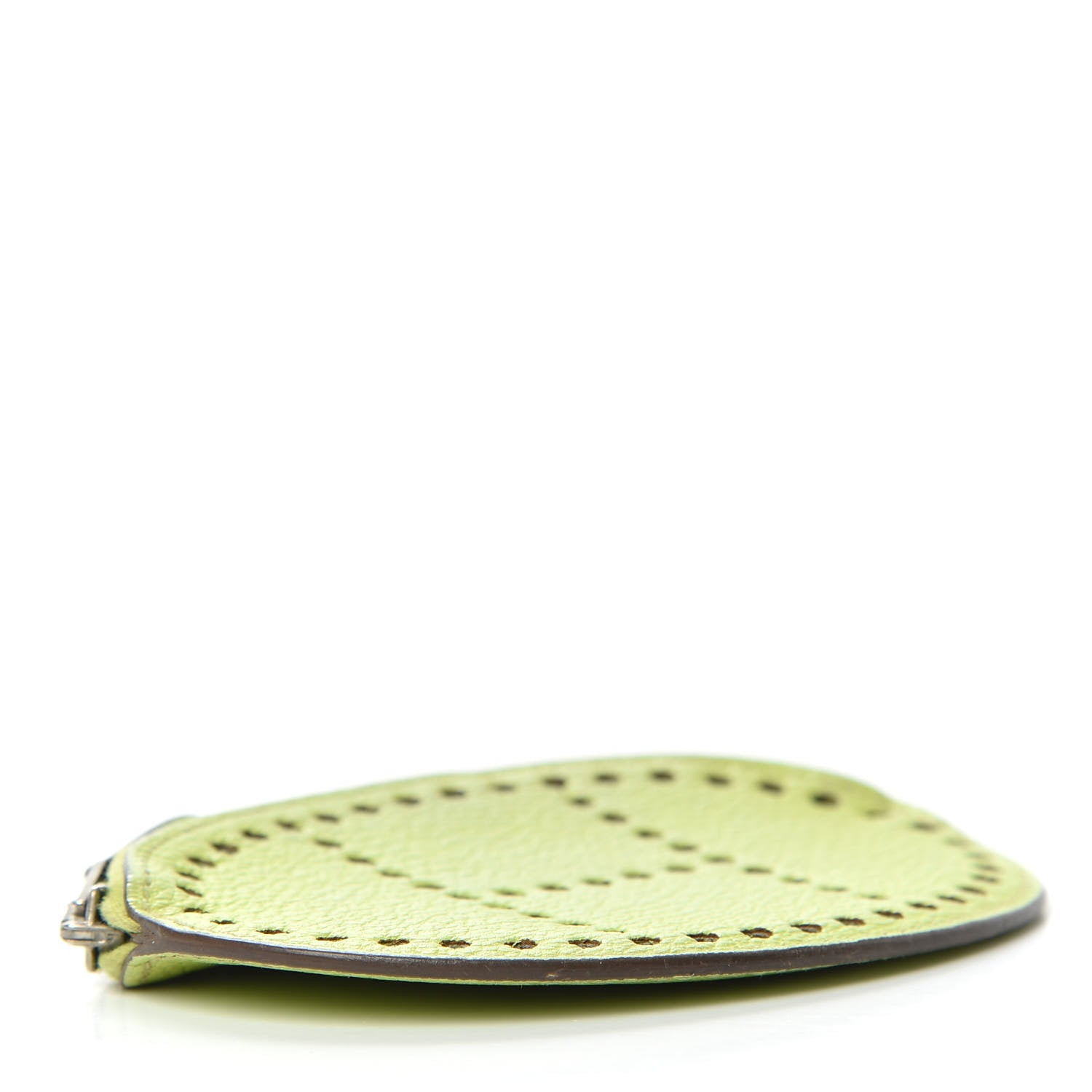 Hermes Chevre Mysore Evelyne Coin Purse Vert Anis 4 of 6