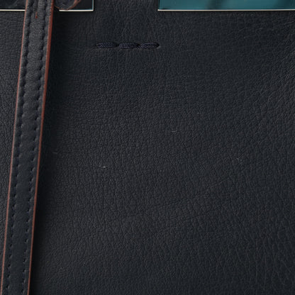 Fendi Vitello Dolce Mini 3jours Tote Blue Notte 14 of 14