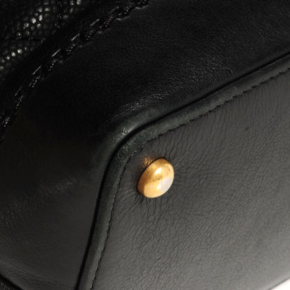 Chanel Iridescent Grained Calfskin Medium Globe Trotter Flap Black 5 of 10