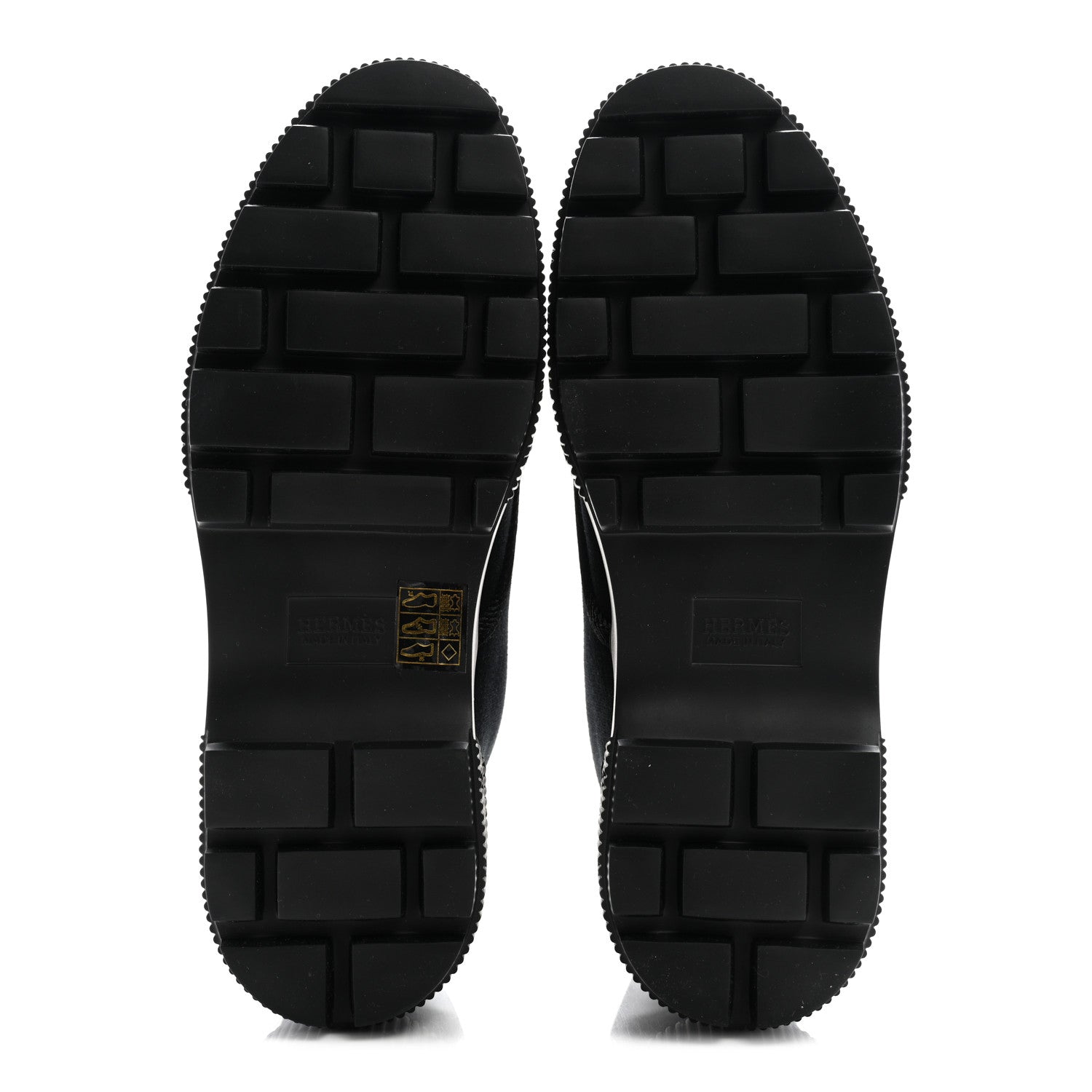 Hermes Canvas Calfskin Itineraire Ankle Boot 38.5 Black 6 of 10