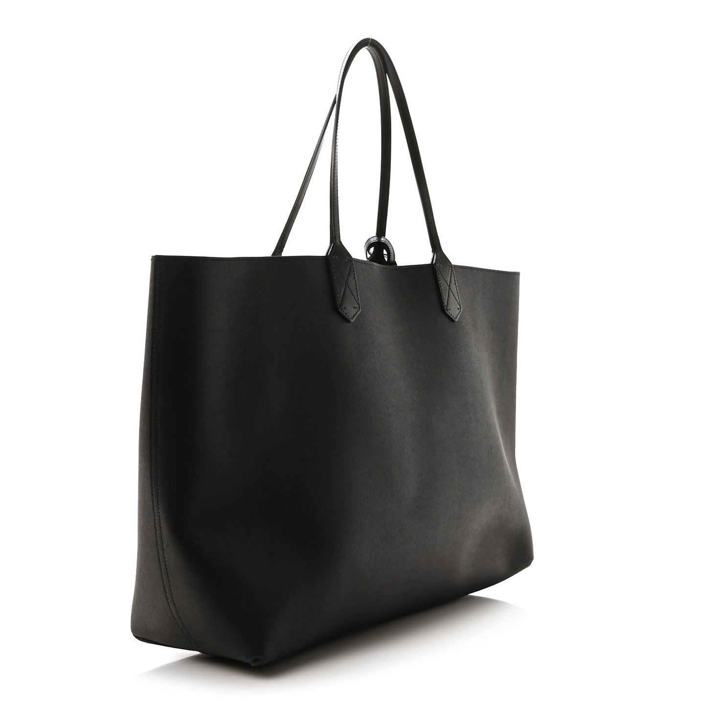 GG Supreme Monogram Blooms Large Reversible Tote Beige New Military Black