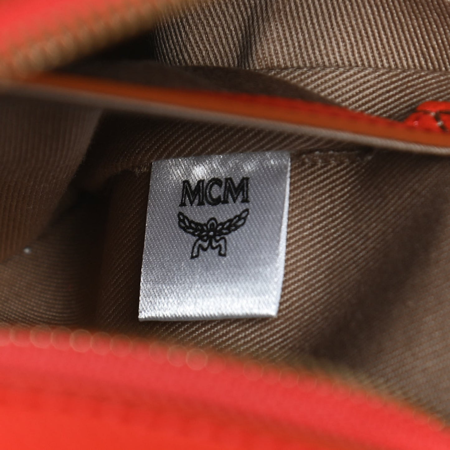 Calfskin Ottomar Monogram Klara Crossbody Bag Hot Coral