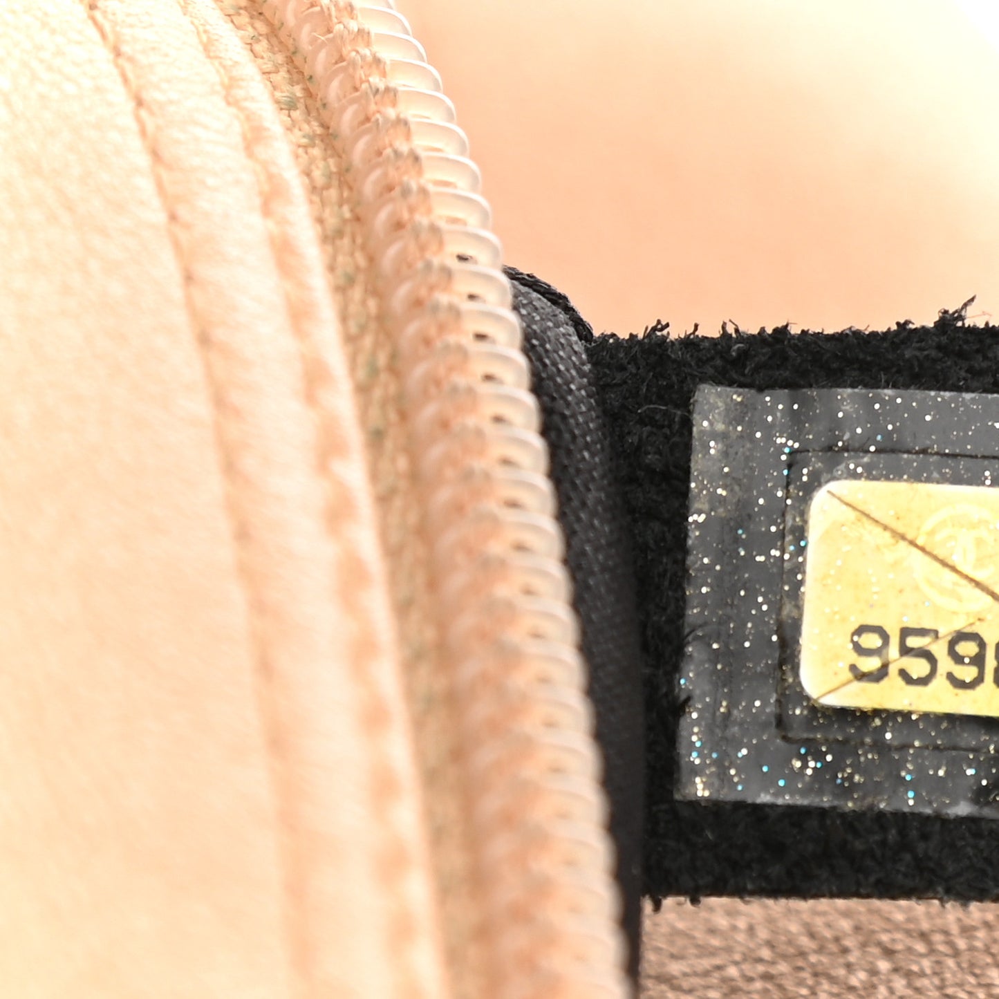 Calfskin Quilted Large Cambon Bowler Beige Black