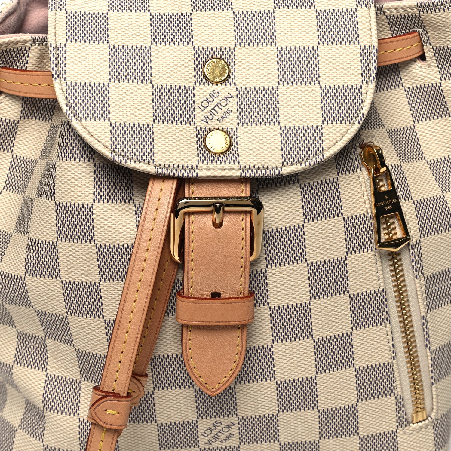 Louis Vuitton Damier Azur Sperone BB Backpack 7 of 9