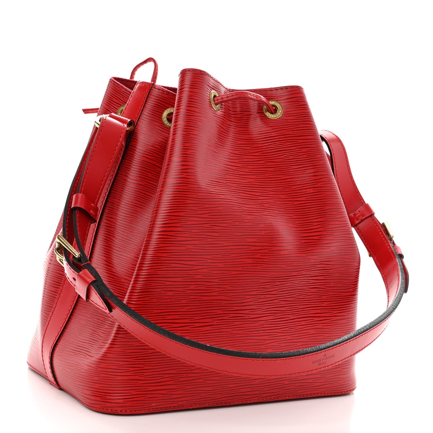 Louis Vuitton Epi Petit Noe Castillan Red 3 of 12