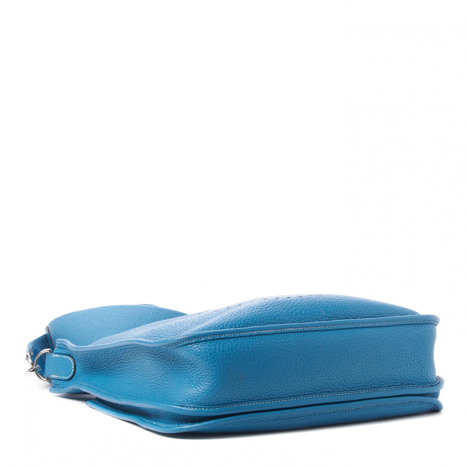 Hermes Taurillon Clemence Evelyne III PM Blue Jean 4 of 10