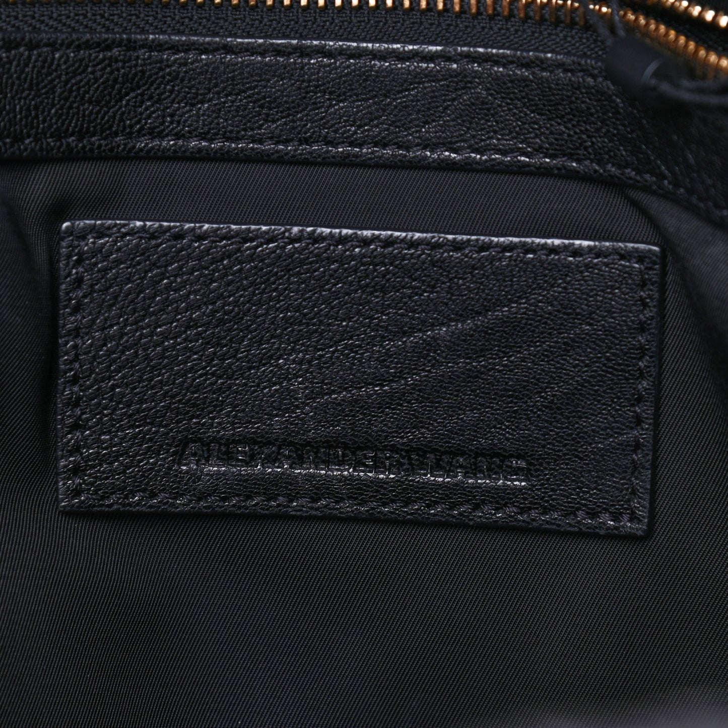 Pebbled Lambskin Dumbo Backpack Black Rose Gold Hardware