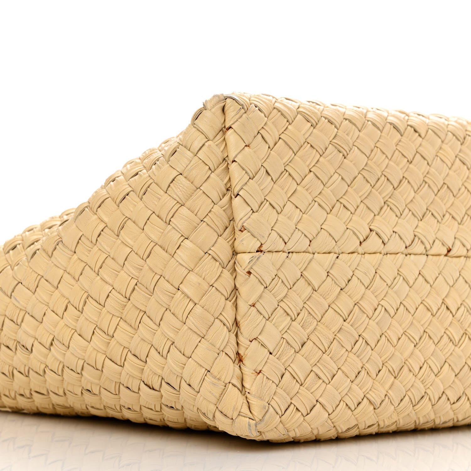 Bottega Veneta Nappa Intrecciato Mini Cabat Paille 8 of 15