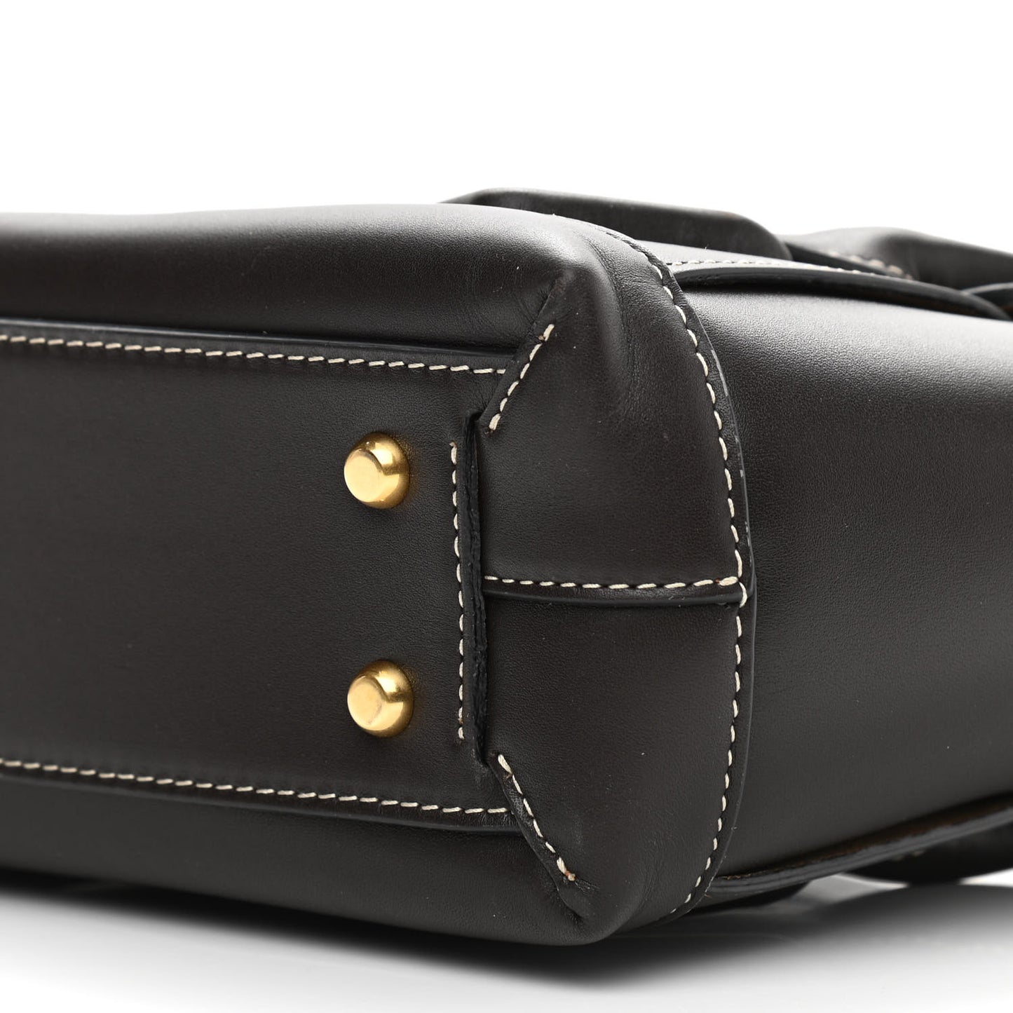 French Calfskin Maxi Intrecciato Small Arco Fondant