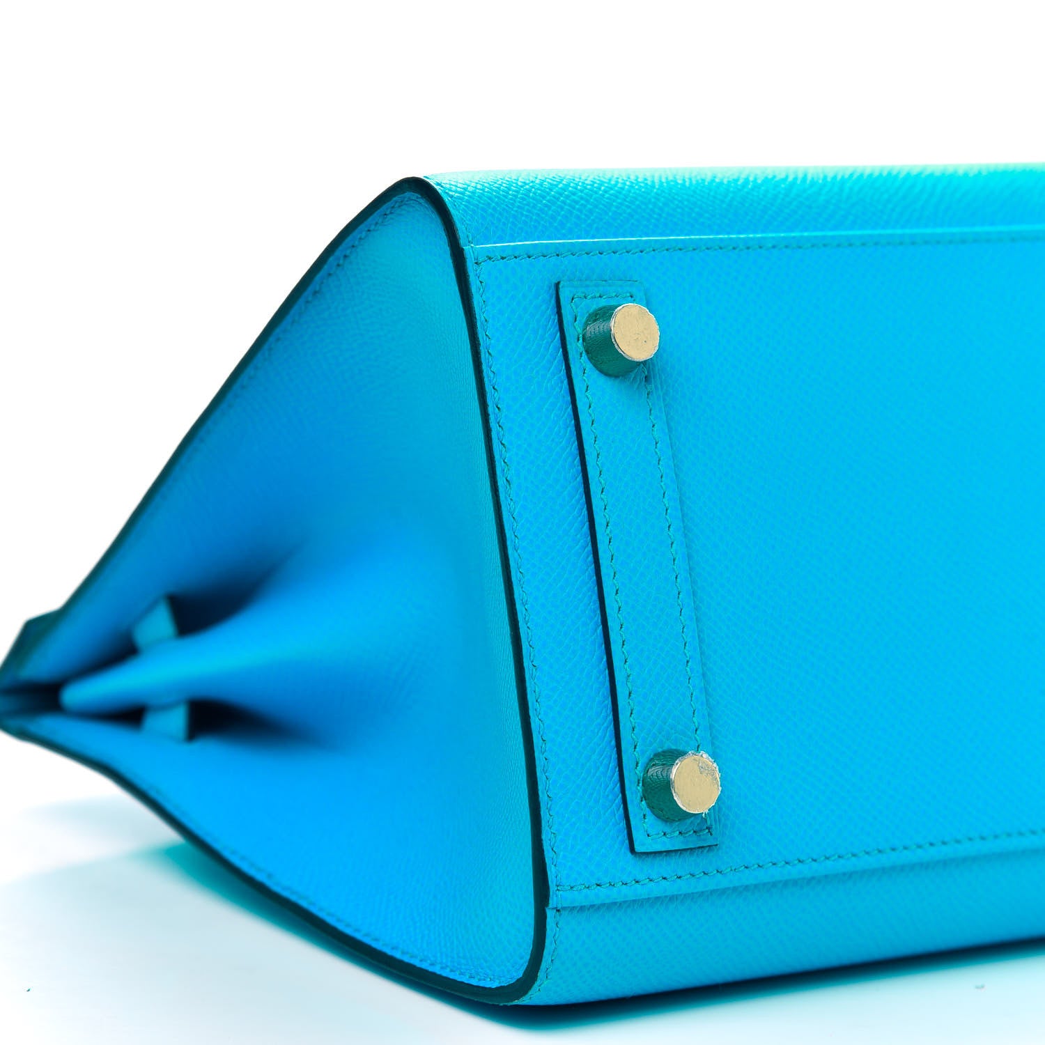 Hermes Epsom Birkin Sellier 25 Bleu Frida 8 of 10