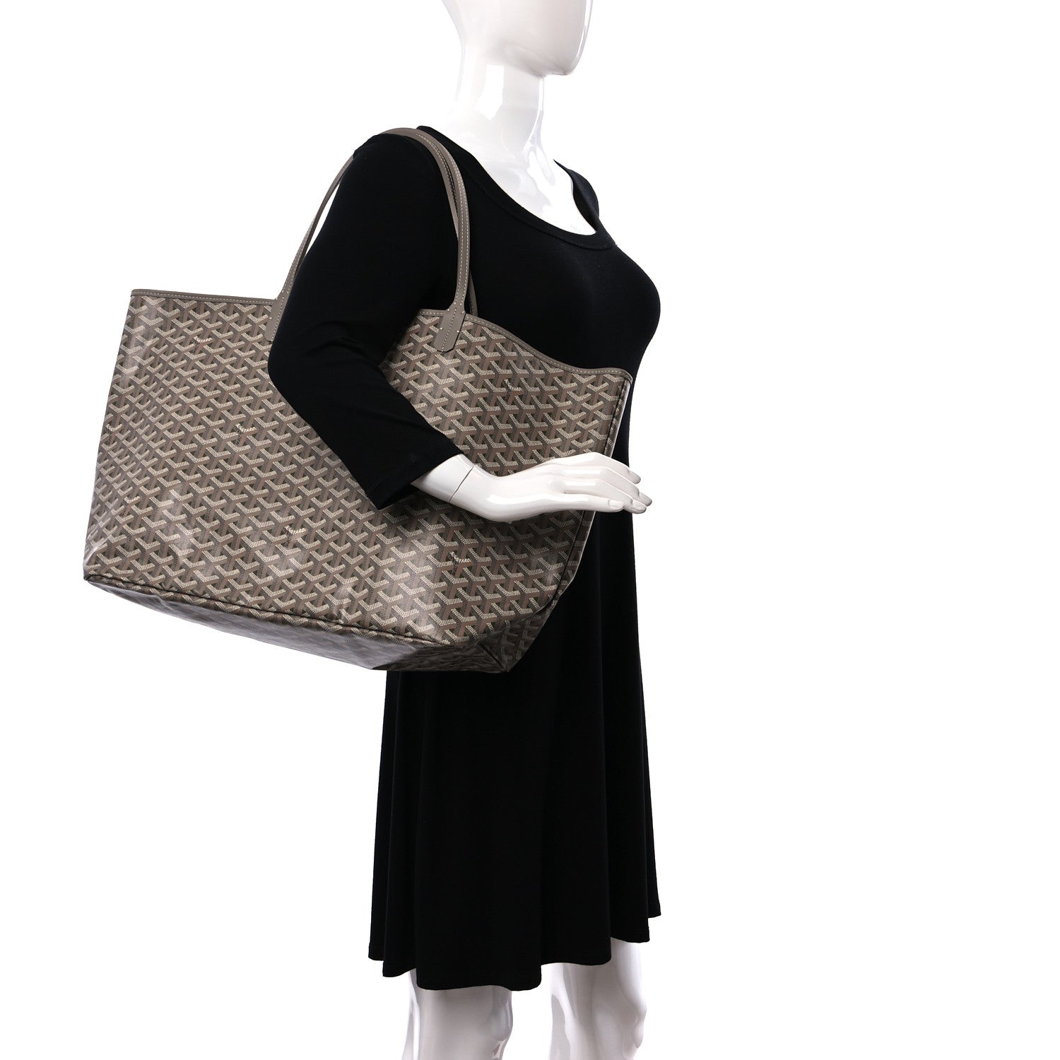 Goyard Goyardine Saint Louis Claire Voie GM Khaki 2 of 10
