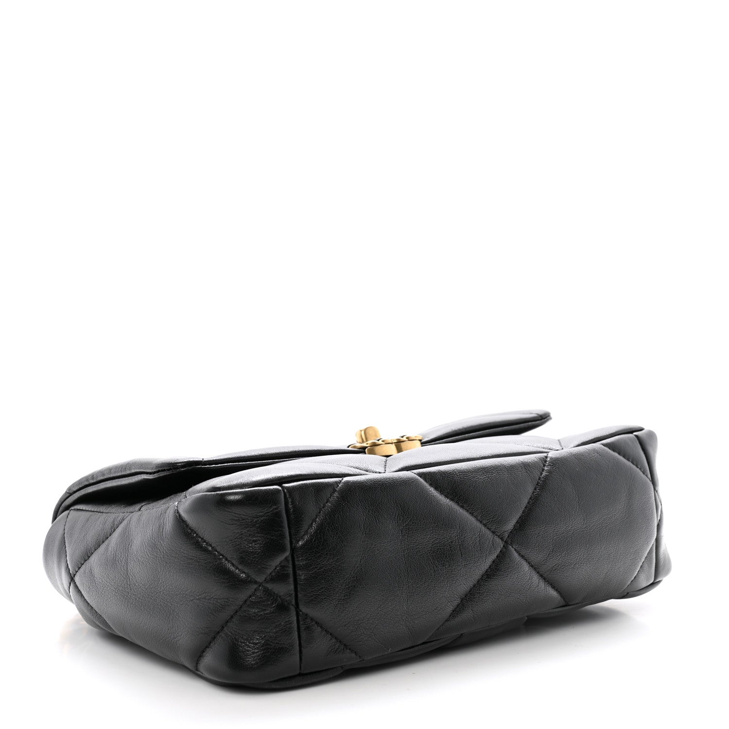 Chanel Lambskin Quilted Medium Chanel 19 Flap Black 4 of 10