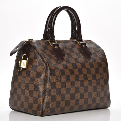 Louis Vuitton Damier Ebene Speedy 25 3 of 8