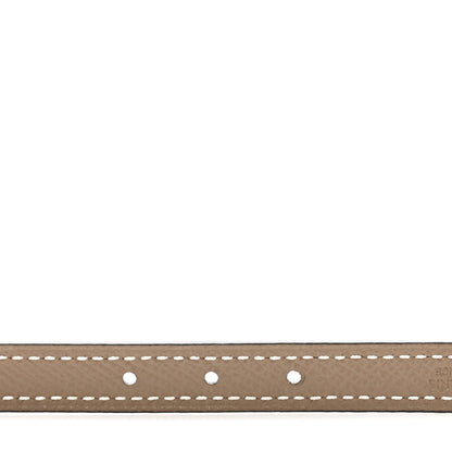 Hermes Swift Epsom 13mm Roulis Belt 75 30 Black Etoupe 4 of 5