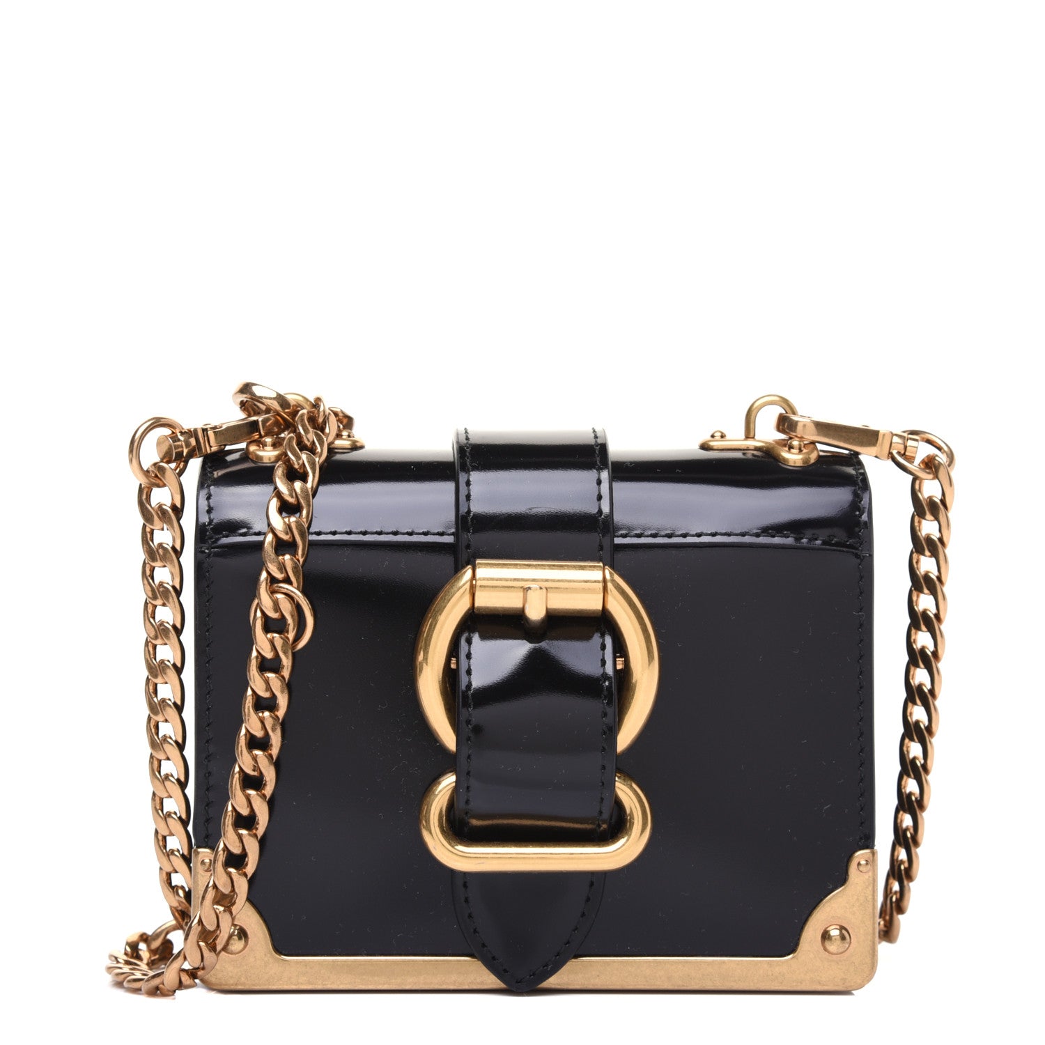 Prada Spazzolato Micro Cahier Bag Black 3 of 14