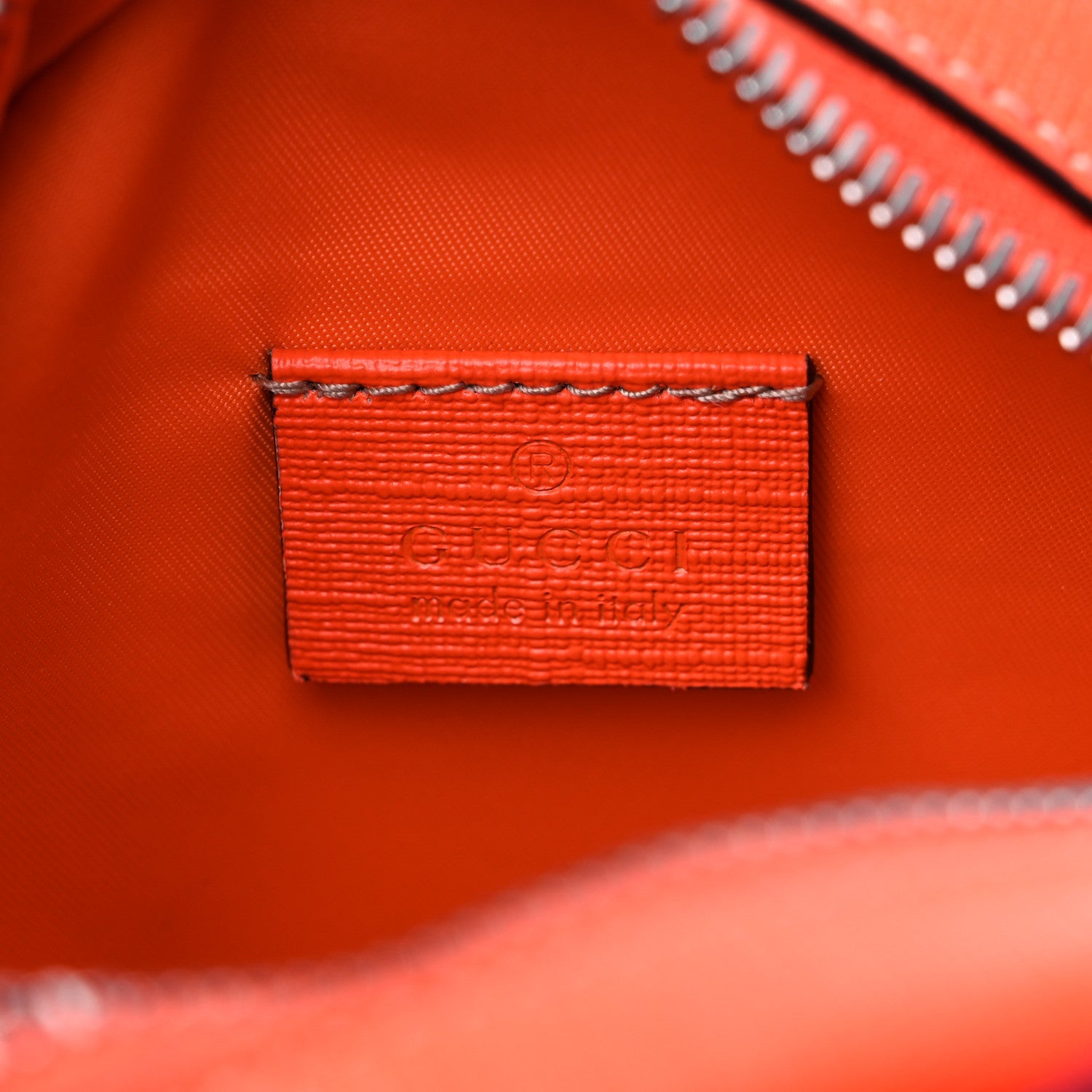 Gucci GG Supreme Childrens Hedgehog Crossbody Bag Orange 6 of 10