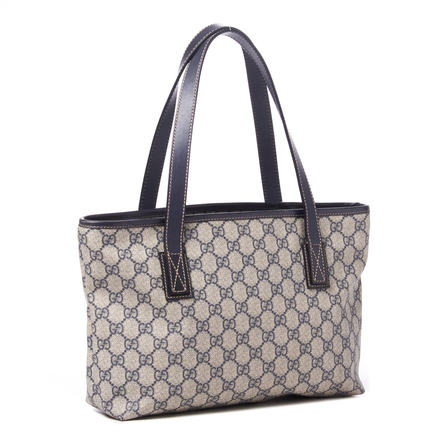 GG Supreme Monogram Small Joy Tote Navy