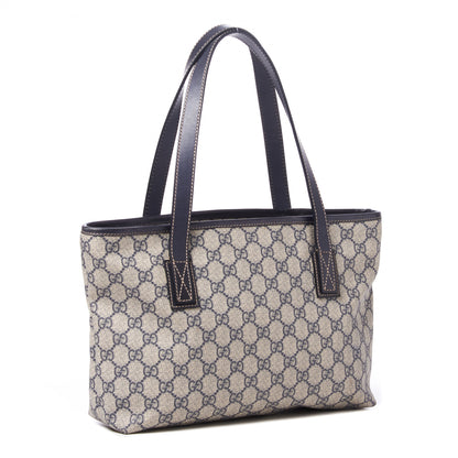 Gucci GG Supreme Monogram Small Joy Tote Navy 2 of 8