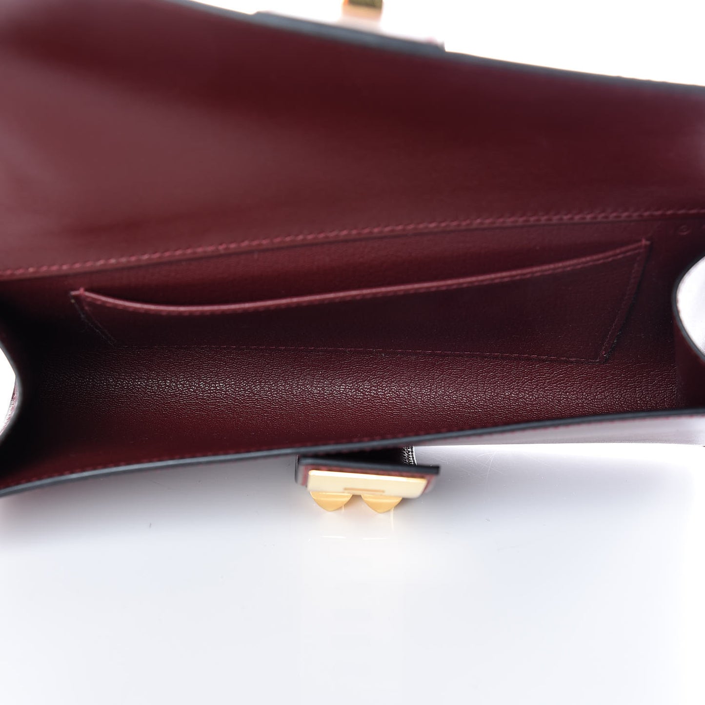 Tadelakt Medor 23 Clutch Rouge H