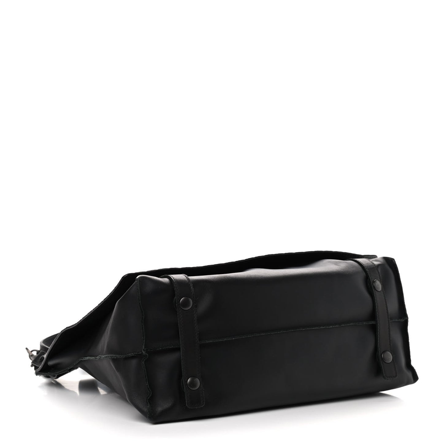 Nappa Intrecciato Messenger Bag Black