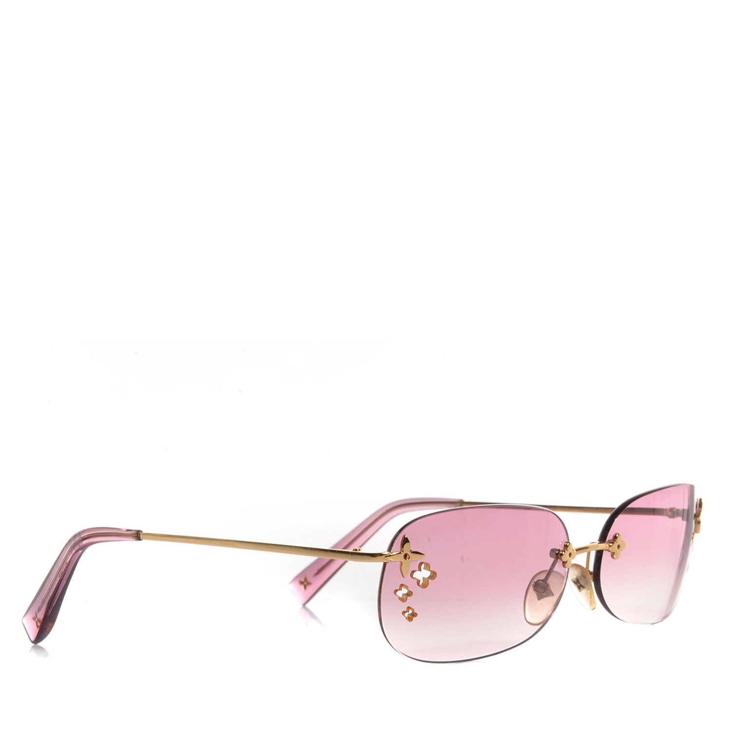 Louis Vuitton Desmayo Sunglasses Pink 3 of 5
