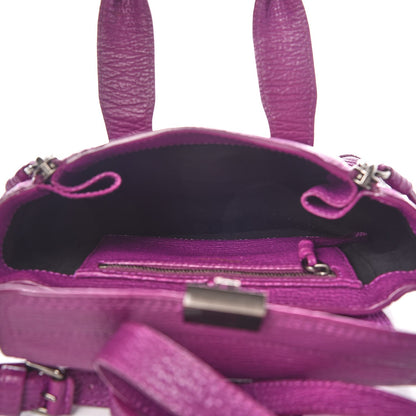 3.1 Phillip Lim 3.1 Textured Calfskin Mini Pashli Satchel Orchid 6 of 11
