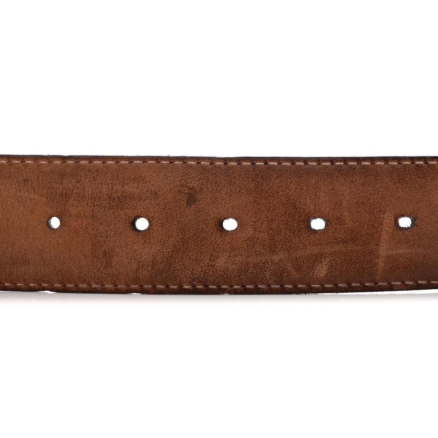 Gucci Guccissima Interlocking G Belt 85 34 Black 4 of 7