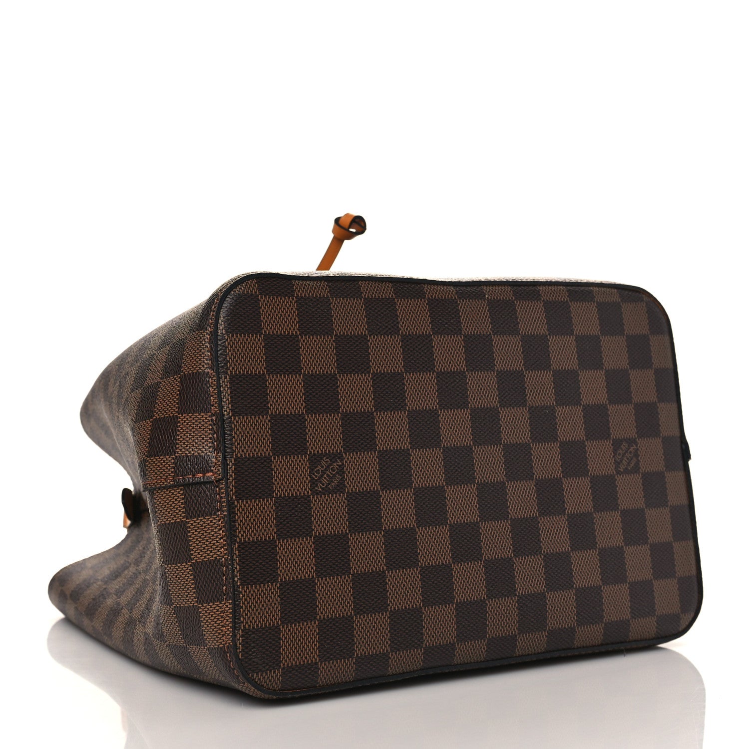 Louis Vuitton Damier Ebene Neonoe MM Safran 4 of 9