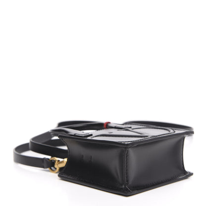 Valentino Garavani Calfskin VLogo Micro Walk Tote Black 4 of 10